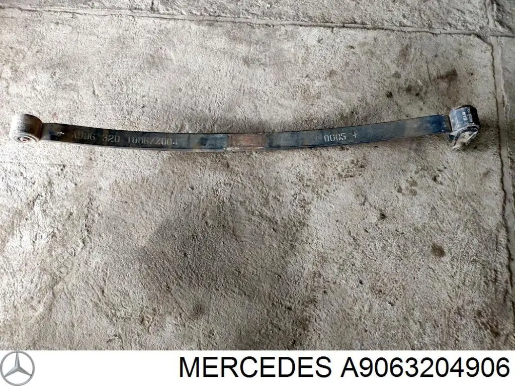 Suspensão de lâminas traseiro Mercedes A9063204906 preço, a partir de 416,29 USD