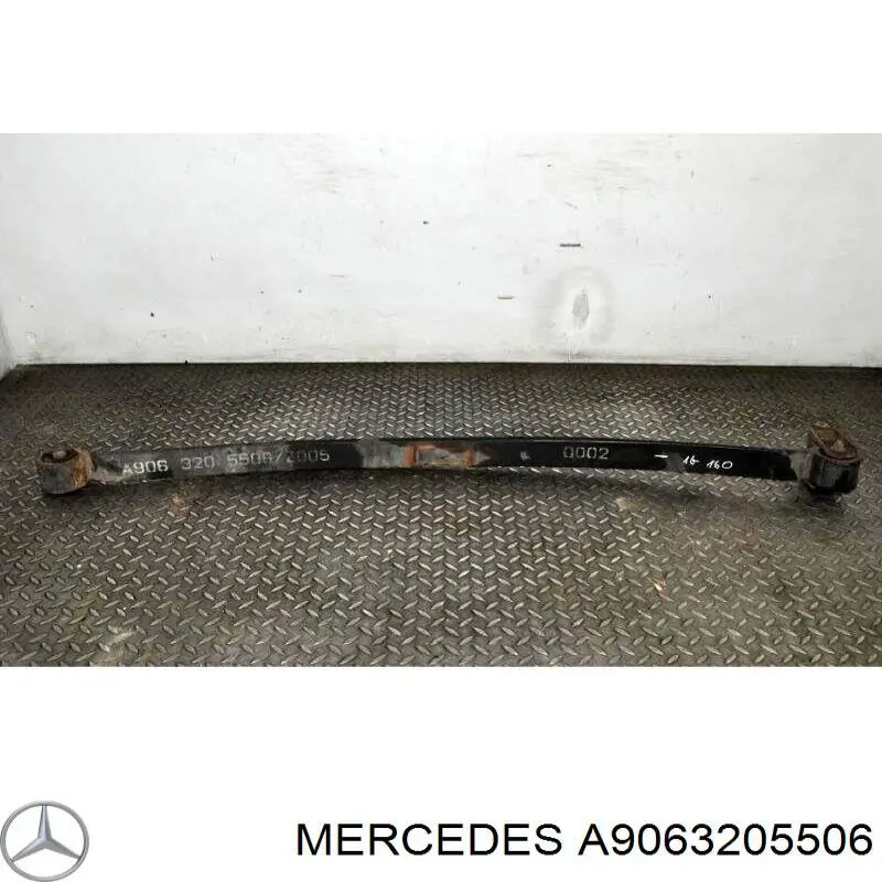 9063205506 Mercedes Suspensão de lâminas traseiro