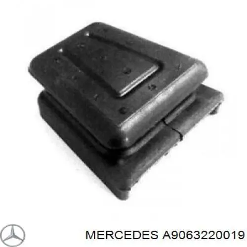 Bloco silencioso (bucha) da suspensão de lâminas dianteira Mercedes A9063220019 preço, a partir de 14,28 USD