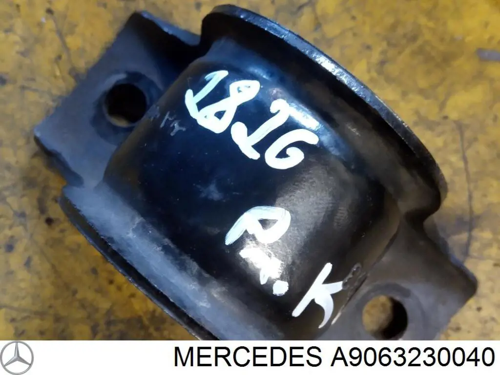 A9063230040 Mercedes Braçadeira de fixação da bucha de estabilizador dianteiro
