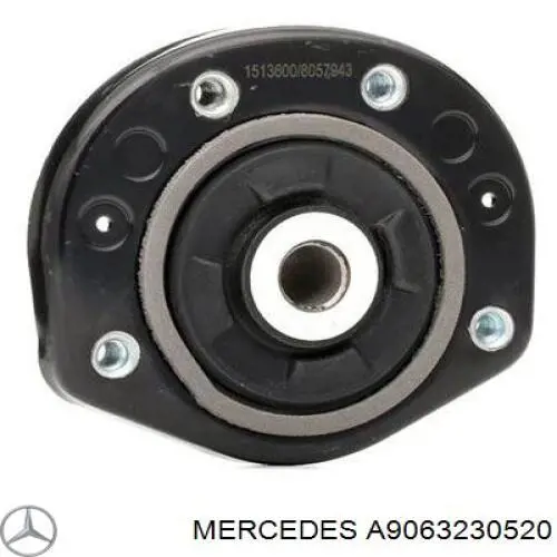 A9063230520 Mercedes Suporte de amortecedor dianteiro
