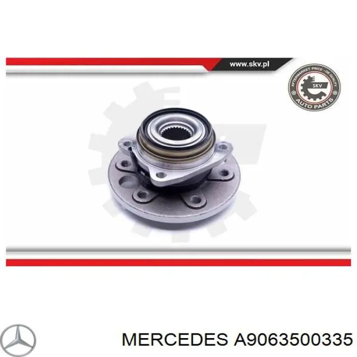 Cubo traseiro Mercedes A9063500335 preço, a partir de 122,18 USD