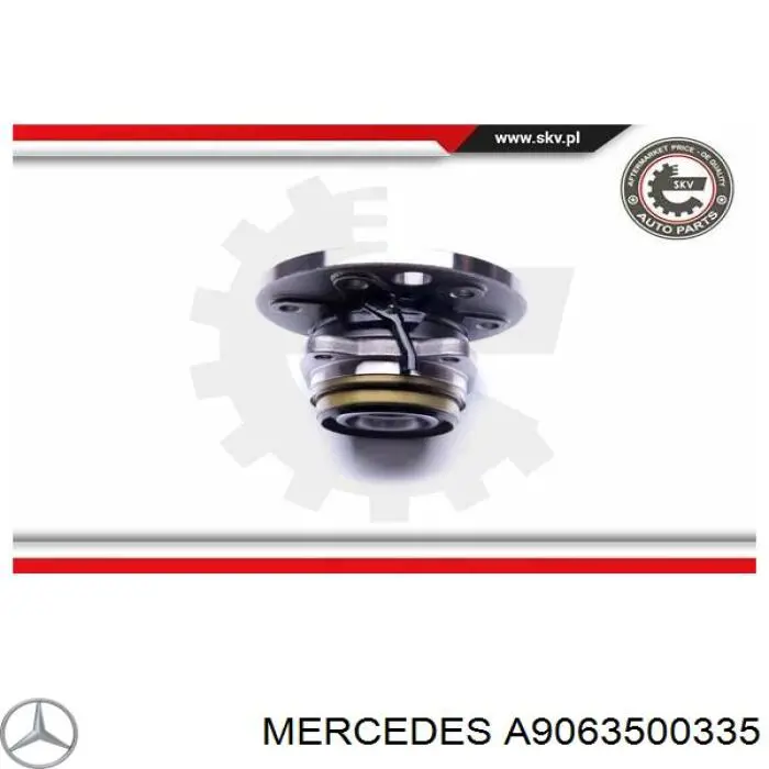 Compre A9063500335 Mercedes Cubo traseiro