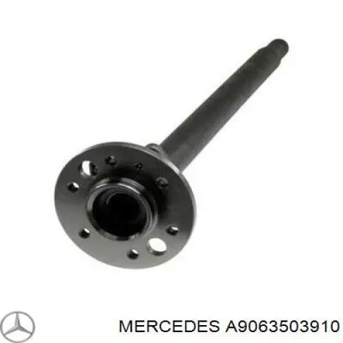 Compre A9063503910 Mercedes Semieixo traseiro esquerdo
