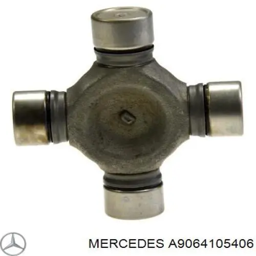 A9064105406 Mercedes Junta universal traseira montada
