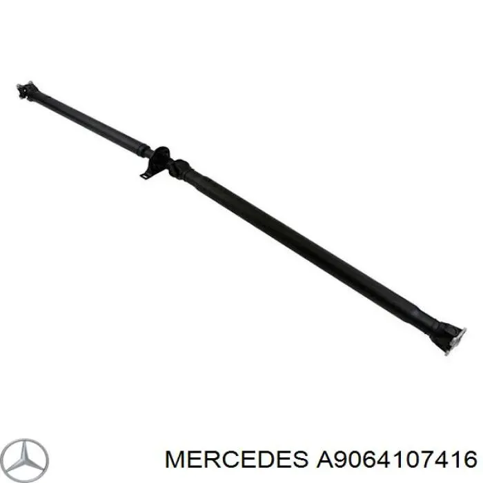 A9064107416 Mercedes Junta universal traseira montada