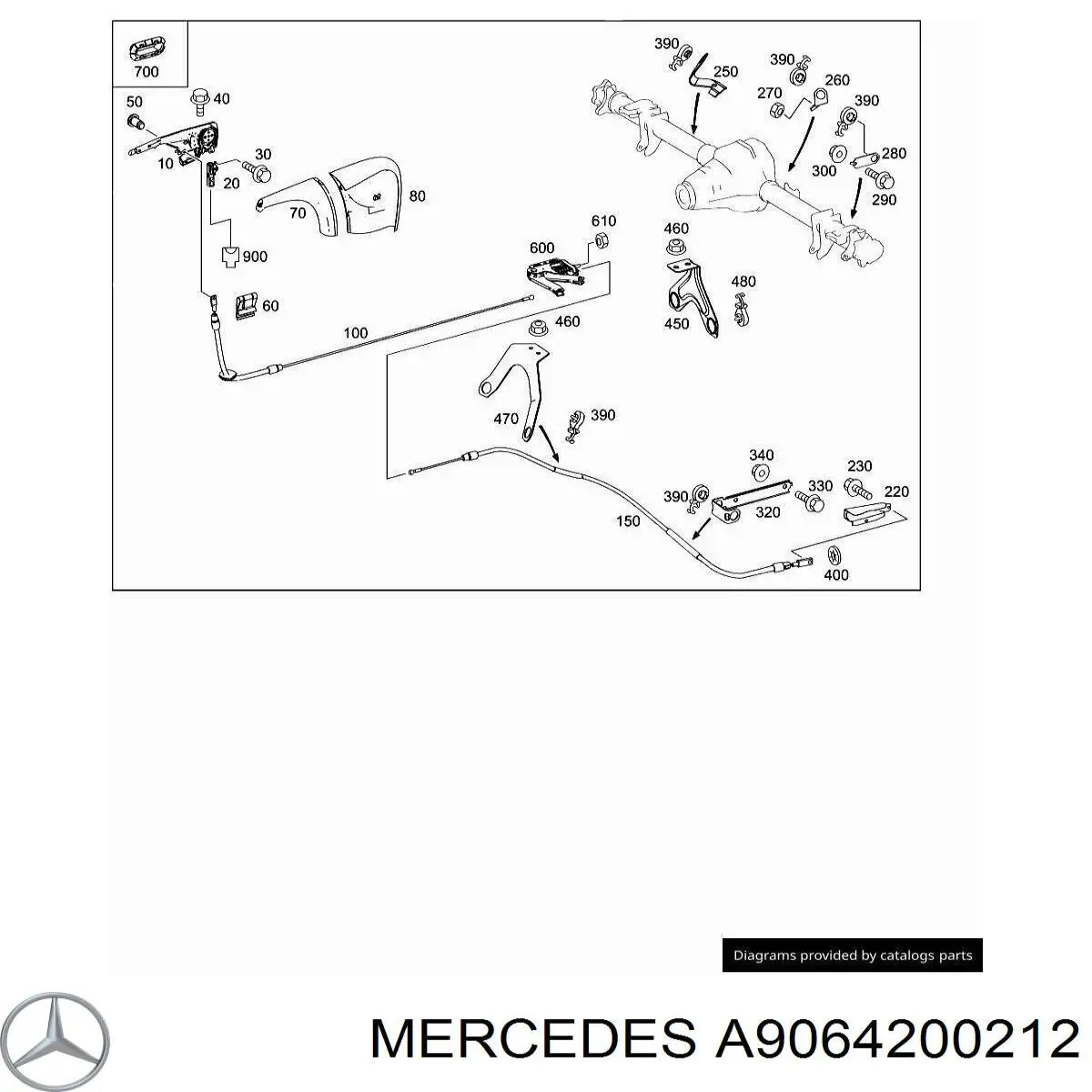 Avalanca do freio de estacionamento Mercedes 906420021264 preço, a partir de 26,34 USD