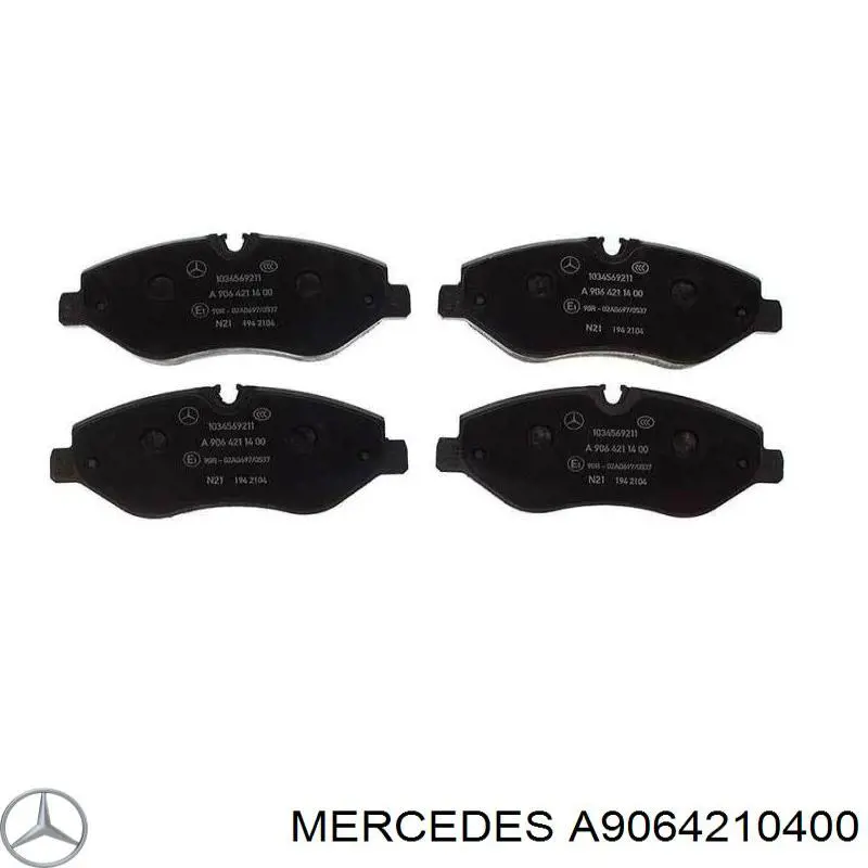 Compre A9064210400 Mercedes Sapatas do freio dianteiras de disco
