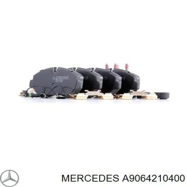 Sapatas do freio dianteiras de disco Mercedes A9064210400 preço, a partir de 37,62 USD