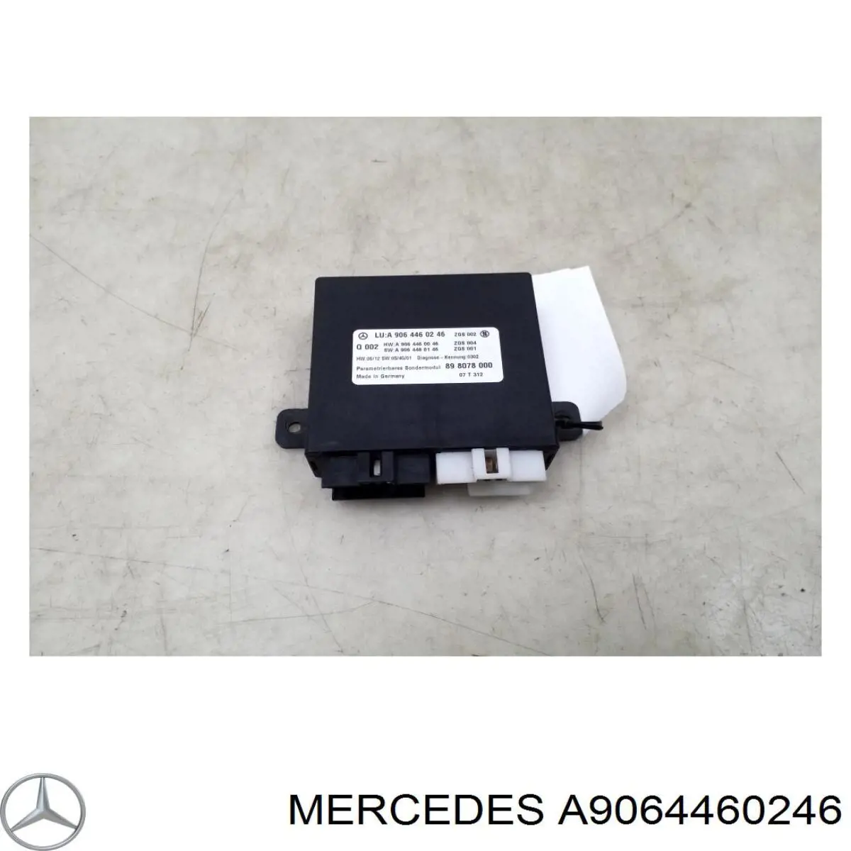 9069005501 Mercedes Módulo de direção (Centralina eletrônica) da Caixa Automática de Mudança eletrônica