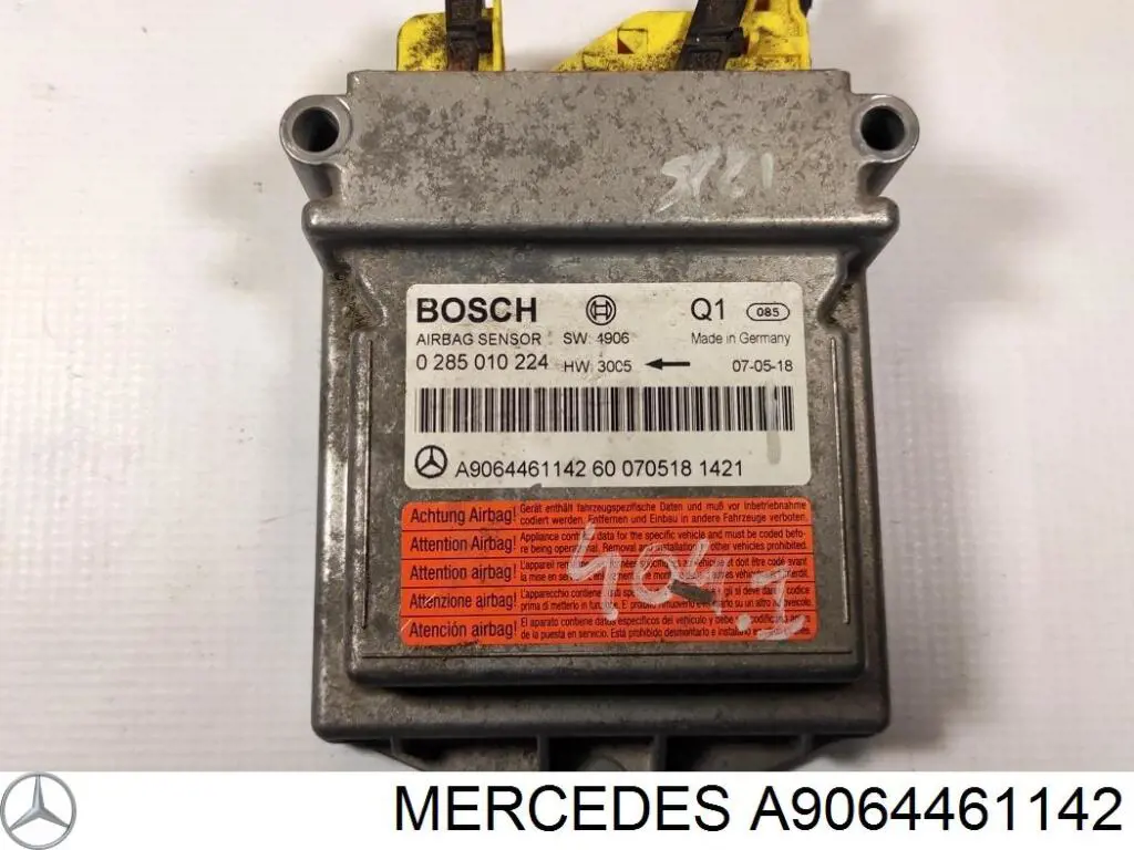 Compre A9064460742 VAG Módulo processador de controlo da bolsa de ar (Centralina eletrônica AIRBAG)