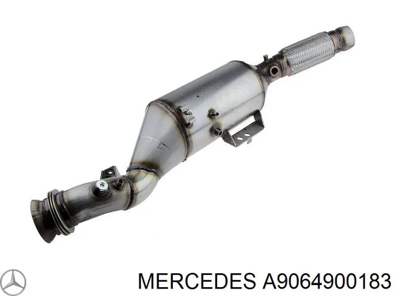 A9064900183 Mercedes Filtro de partículas do sistema dos gases de escape