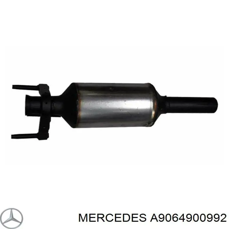 A9064900992 Mercedes Filtro de partículas do sistema dos gases de escape
