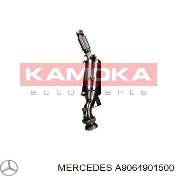 A9064901500 Mercedes Filtro de partículas do sistema dos gases de escape