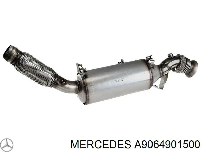 Filtro de partículas do sistema dos gases de escape Mercedes A9064901500 preço, a partir de 517,28 USD
