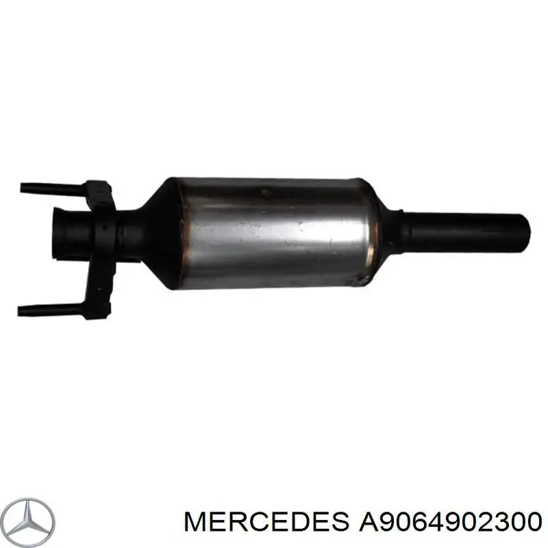 A9064902300 Mercedes Filtro de partículas do sistema dos gases de escape
