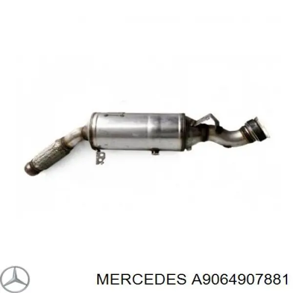 Filtro de partículas do sistema dos gases de escape Mercedes A9074902401 preço, a partir de 555,87 USD
