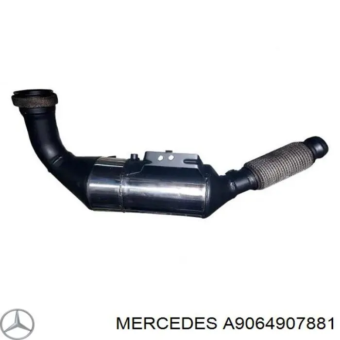 Filtro de partículas do sistema dos gases de escape Mercedes A9064907881 preço, a partir de 555,87 USD