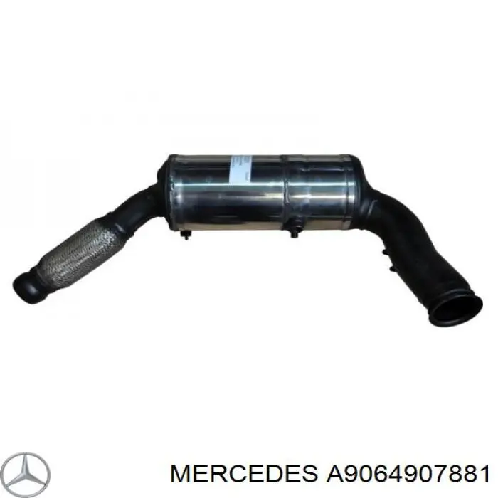 Compre A9074902401 Mercedes Filtro de partículas do sistema dos gases de escape
