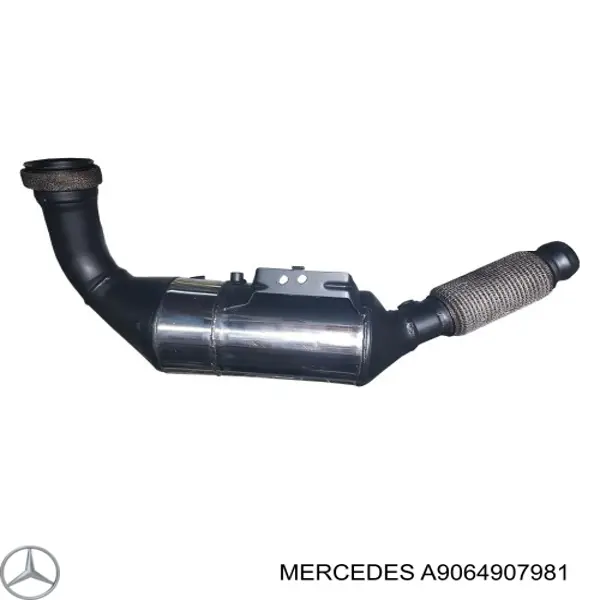 Filtro de partículas do sistema dos gases de escape Mercedes A9064907981 preço, a partir de 1053,07 USD