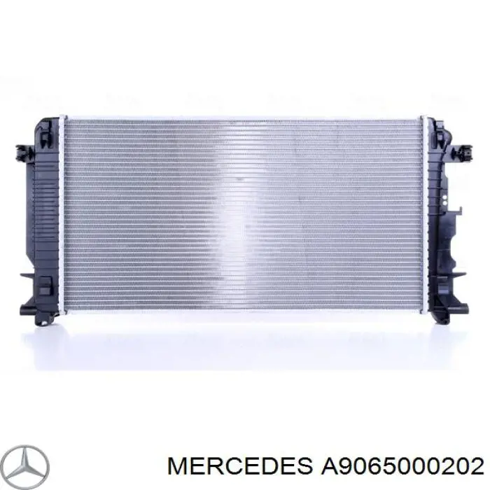 A9065000202 Mercedes Radiador de esfriamento de motor