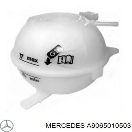 Compre A9065010503 Mercedes Tanque de expansão do sistema de esfriamento