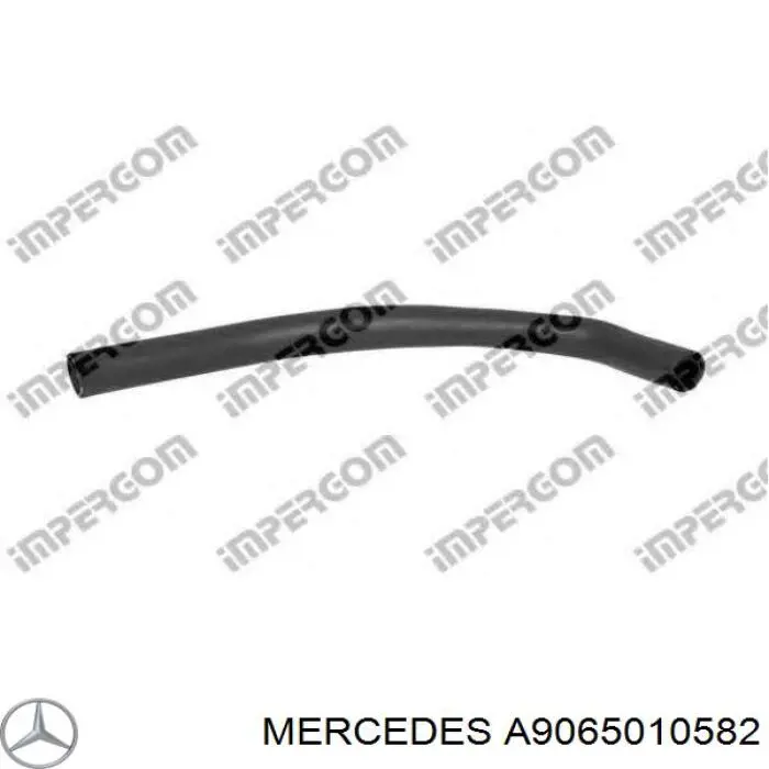 Mangueira (cano derivado) do radiador de esfriamento superior Mercedes A9065010582 preço, a partir de 11,33 USD