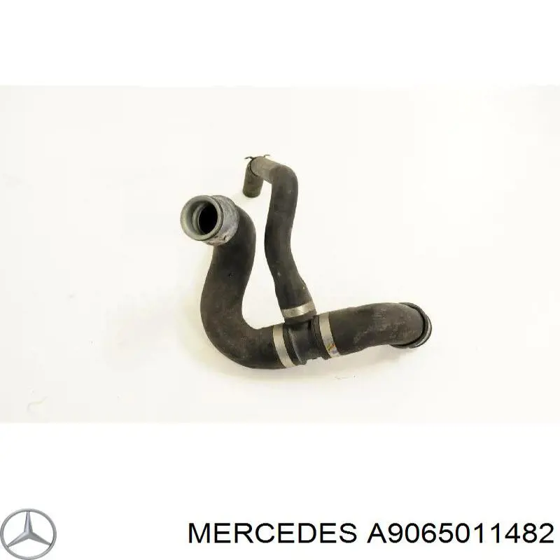 A9065011482 Mercedes Mangueira (cano derivado) inferior do radiador de esfriamento