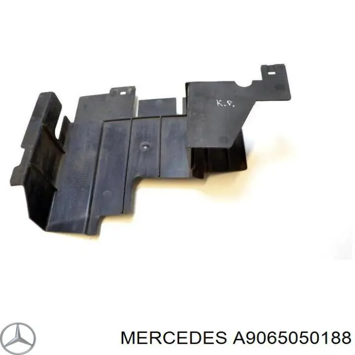 Conduto de ar (defletor) esquerdo do radiador Mercedes A9065050188 preço, a partir de 37,97 USD