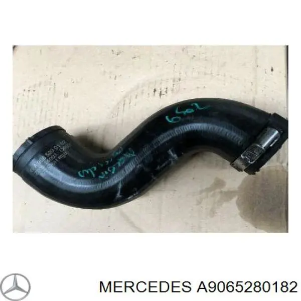 A9065280182 Mercedes Mangueira (cano derivado) de intercooler
