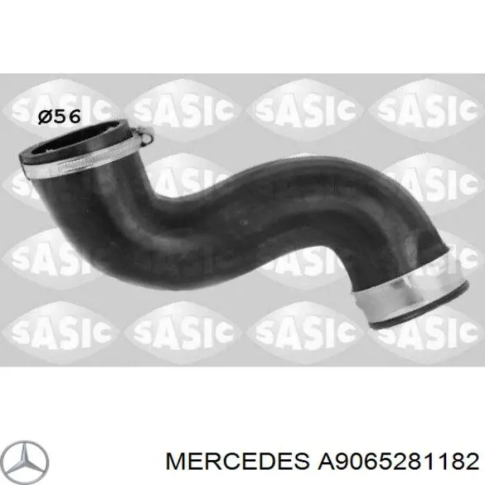 Mangueira (cano derivado) de intercooler Mercedes A9065281182 preço, a partir de 25,69 USD