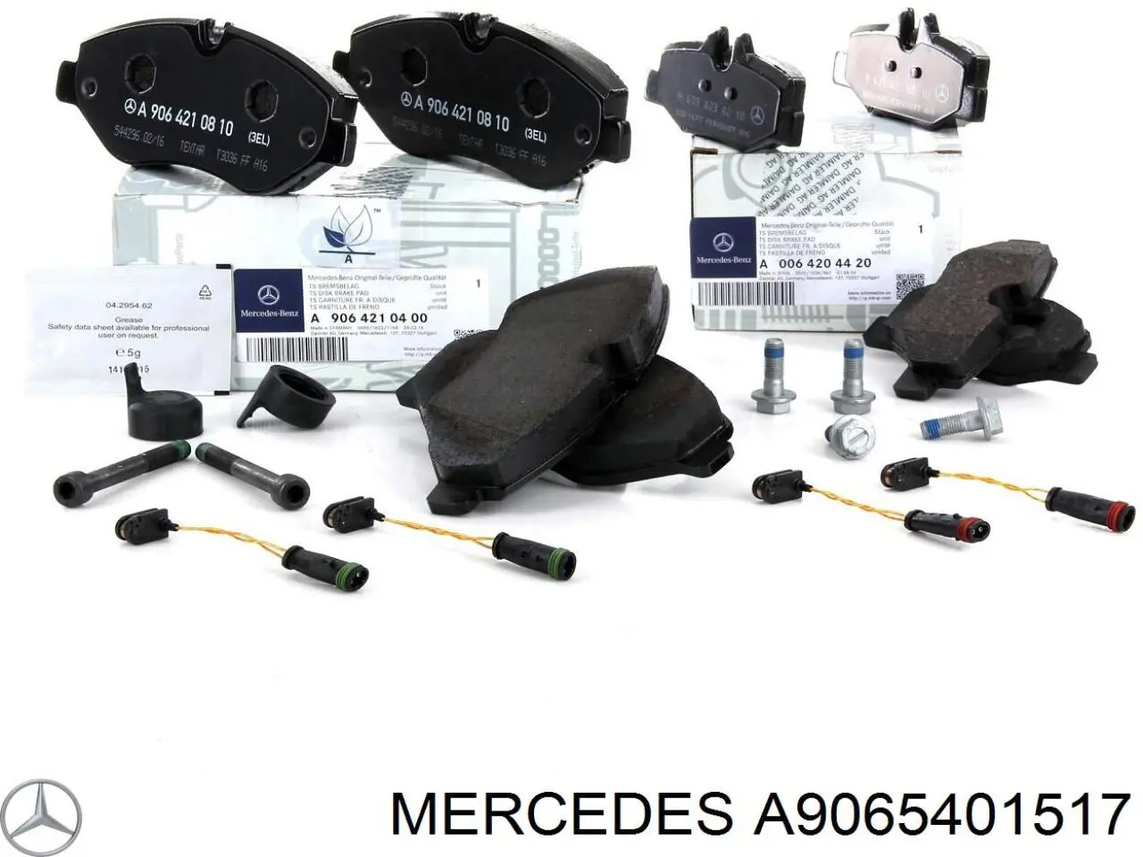 Compre A9065401517 Mercedes Sensor dianteiro de desgaste das sapatas do freio