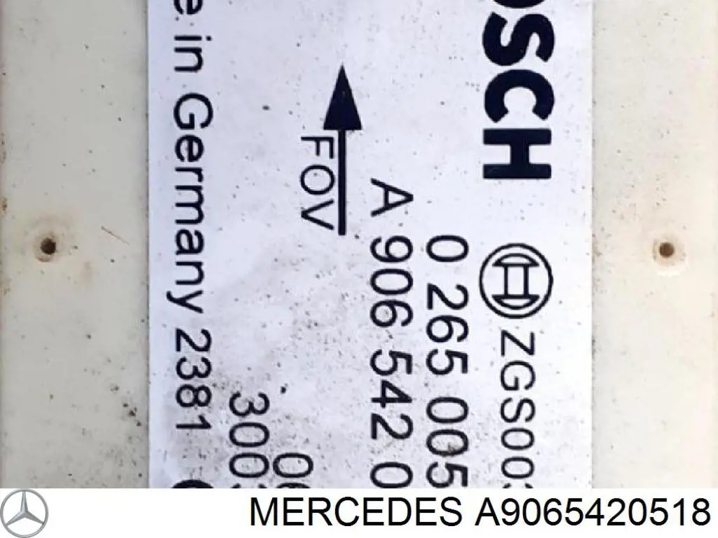 Compre 0065424218 Mercedes Sensor do ângulo (de velocidade) de viragem de automóvel