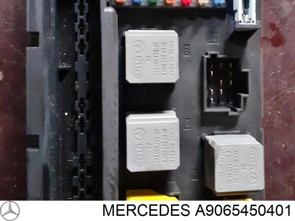A9065450401 Mercedes Unidade de dispositivos de segurança