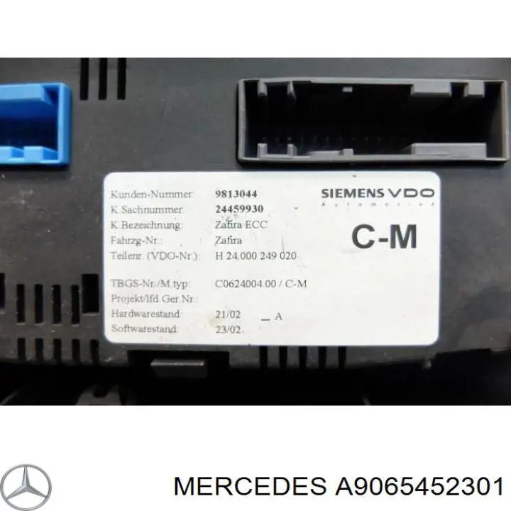 Unidade de controlo de sinais SAM Mercedes A9065451901 preço, a partir de 556,33 USD