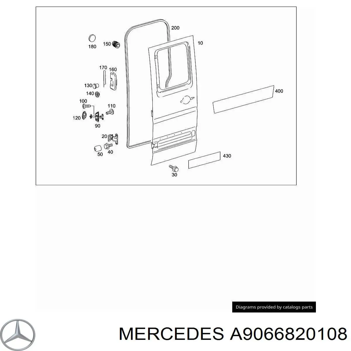 Teto Mercedes A6396020380 preço, a partir de 33,24 USD