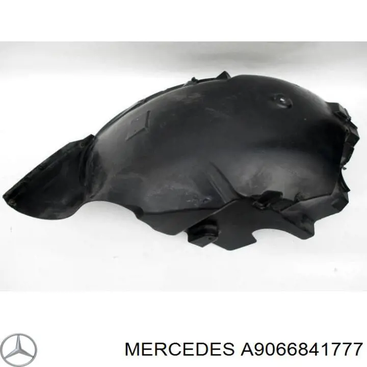 Guarda-barras direito dianteiro do pára-lama dianteiro Mercedes A9066841777 preço, a partir de 35,12 USD