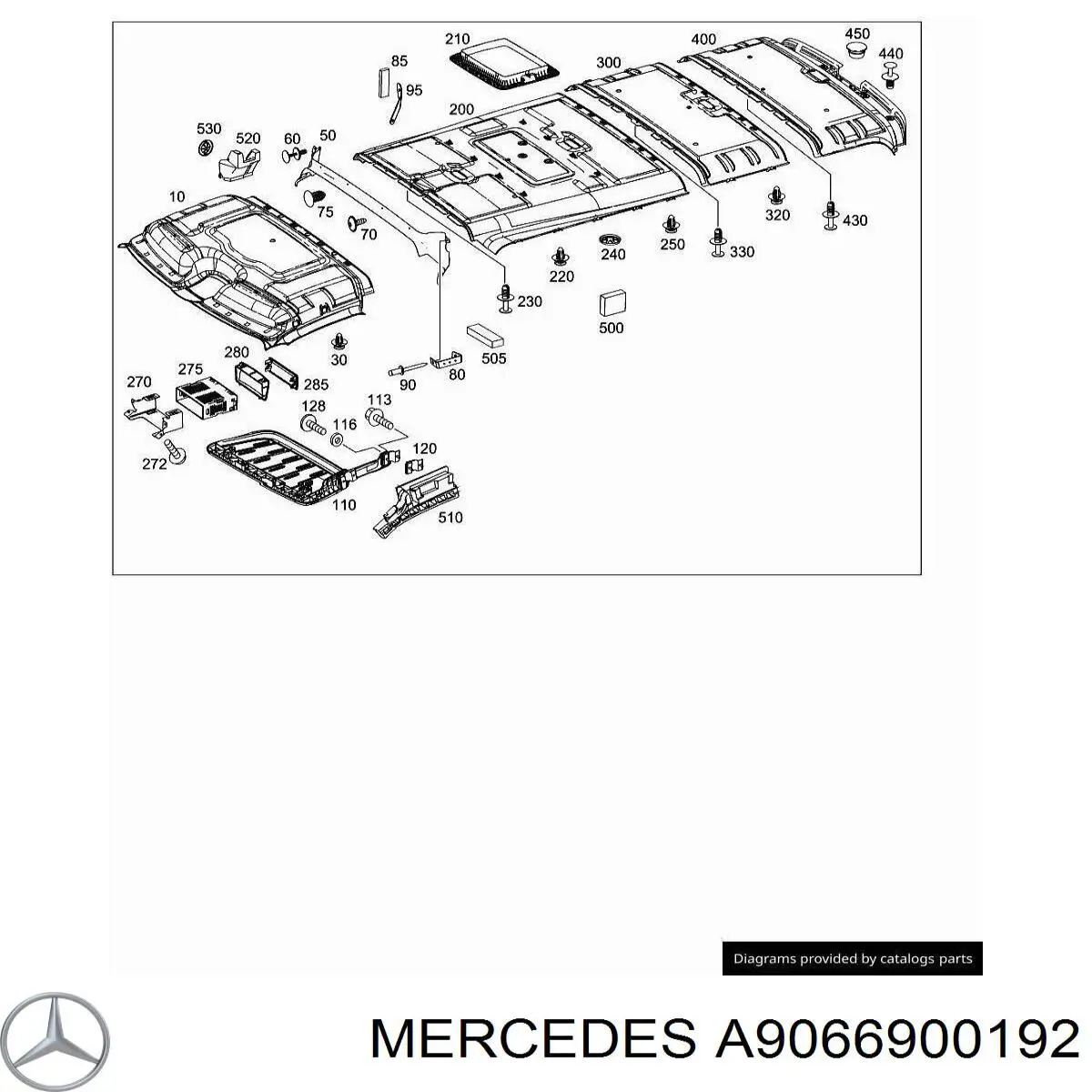A90669001927J69 Mercedes 