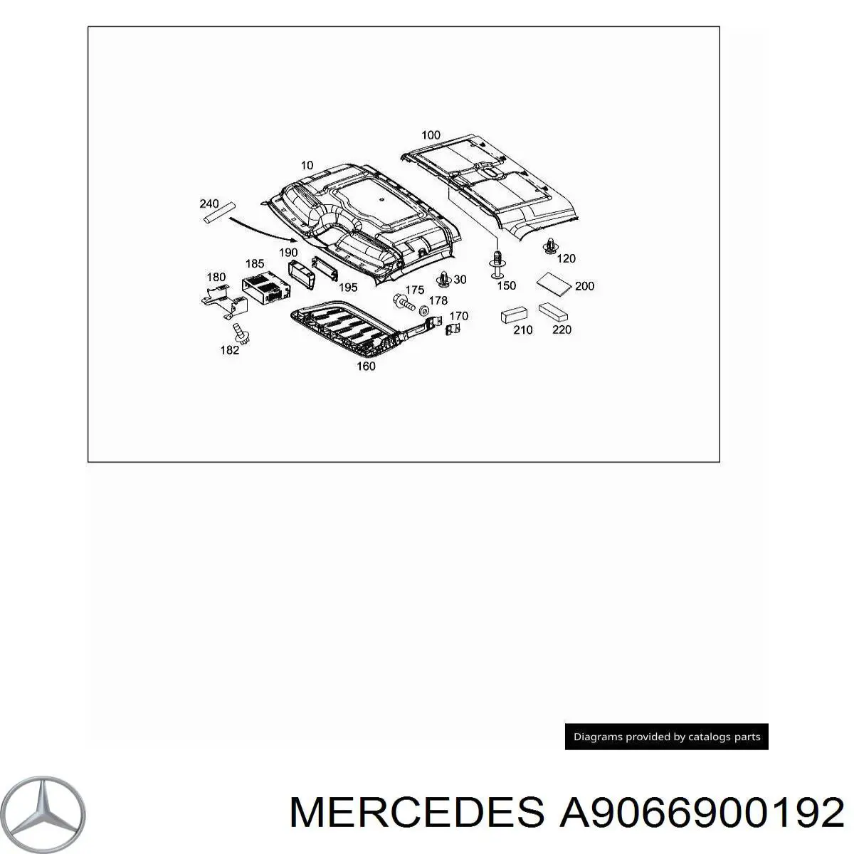  Mercedes A90669001927J69 preço, a partir de 54,56 USD