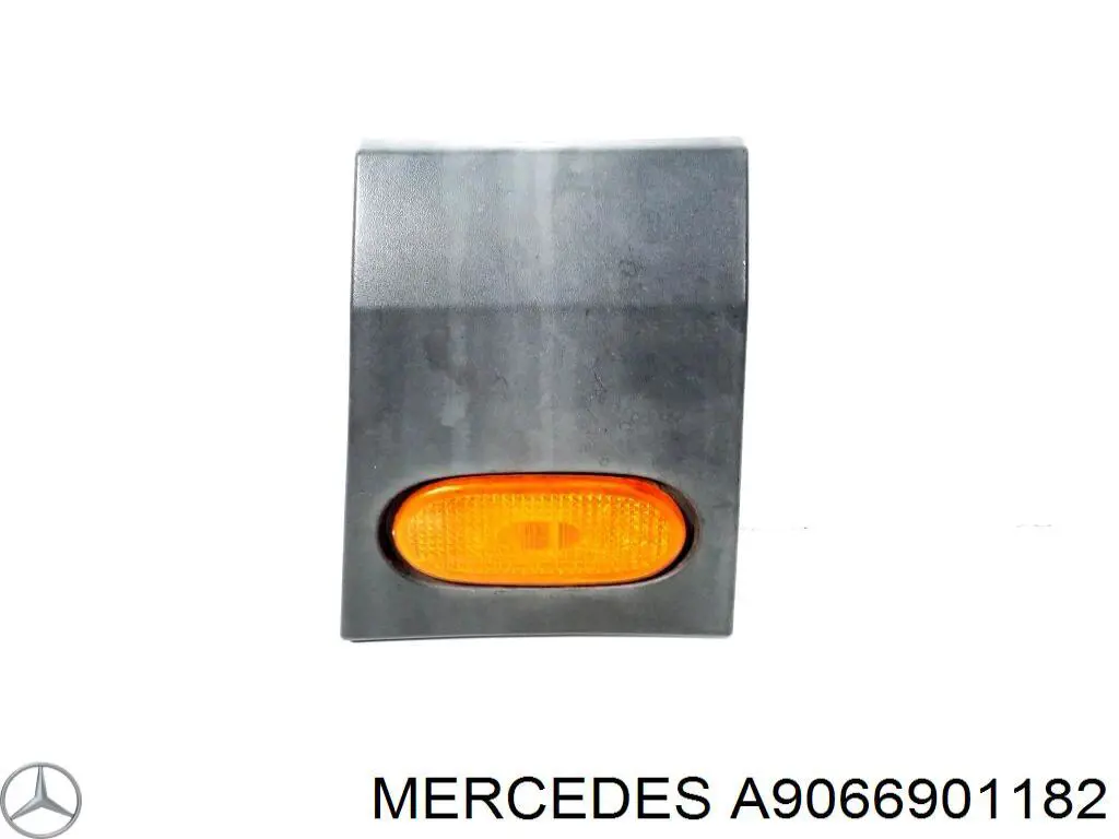 Placa sobreposta externa dianteira esquerda de suporte de carroçaria Mercedes 9066901182 preço, a partir de 17,37 USD