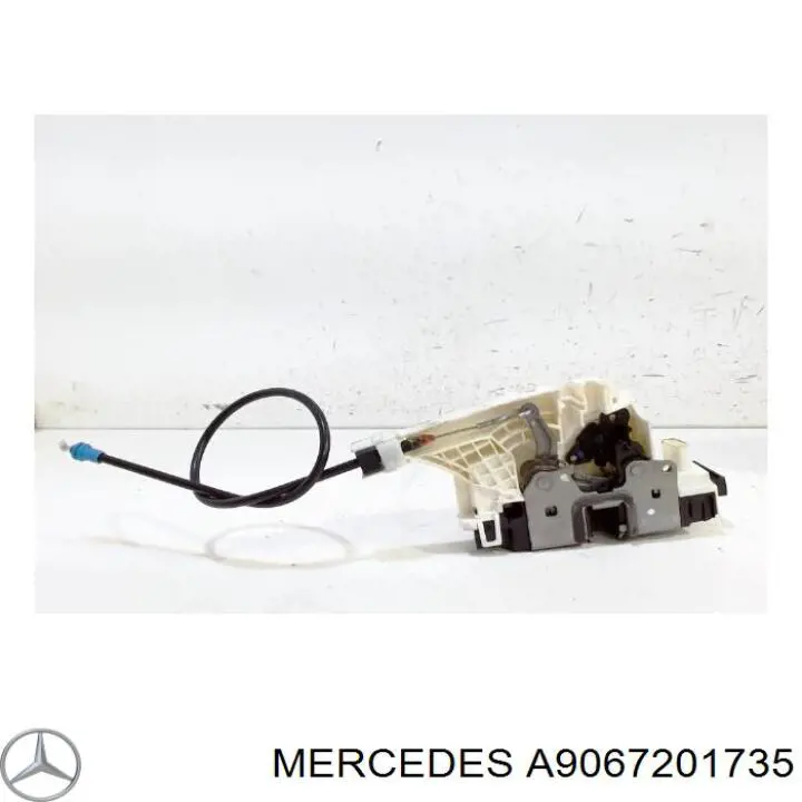 A9067201735 Mercedes Fecho da porta dianteira direita