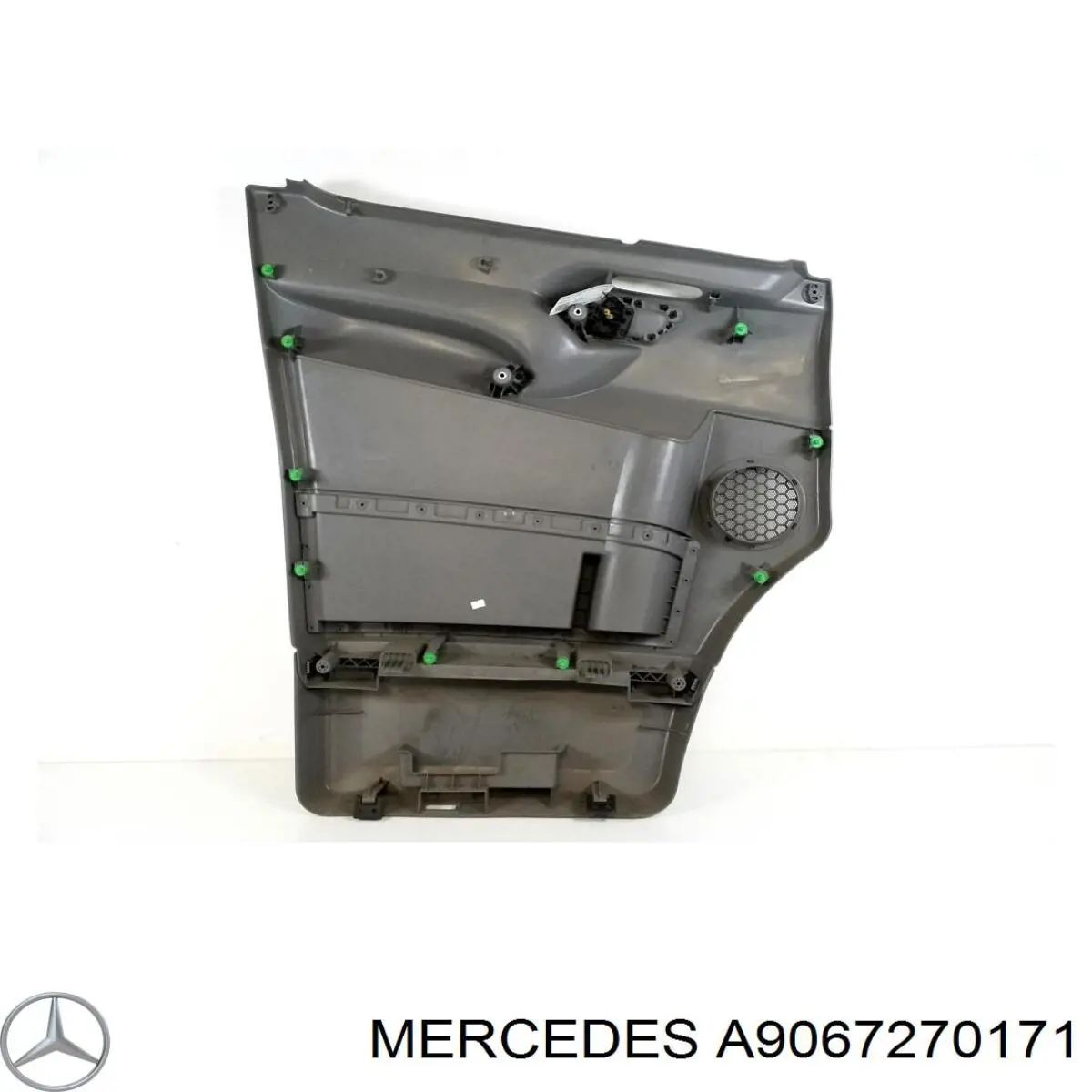 Revestimento (cobrimento) interno da porta dianteira direita VAG A9067270171 preço, a partir de 97,29 USD