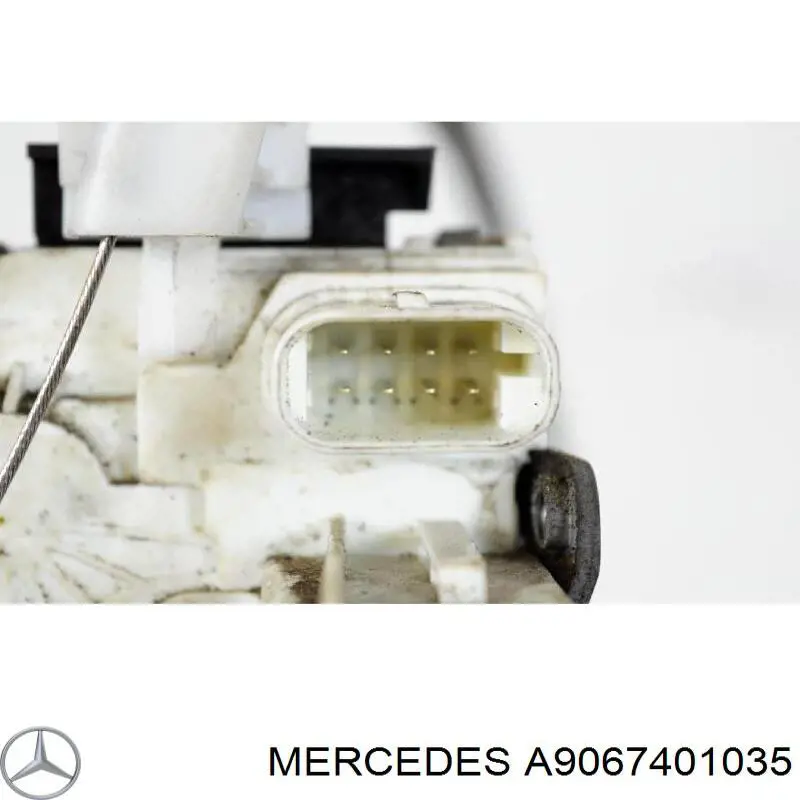 Compre A9067401035 Mercedes Fecho da porta traseira direita batente