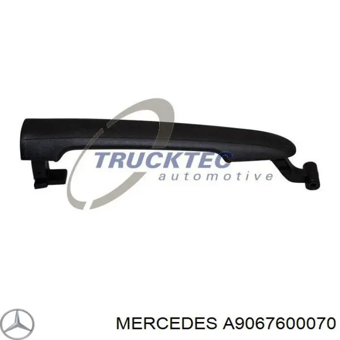 Maçaneta externa da porta dianteira Mercedes A9067600070 preço, a partir de 37,46 USD
