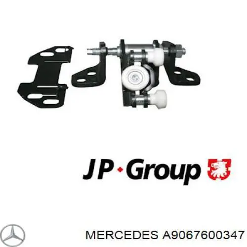 Compre A9067600347 Mercedes Rolo direito central da porta lateral (deslizante)