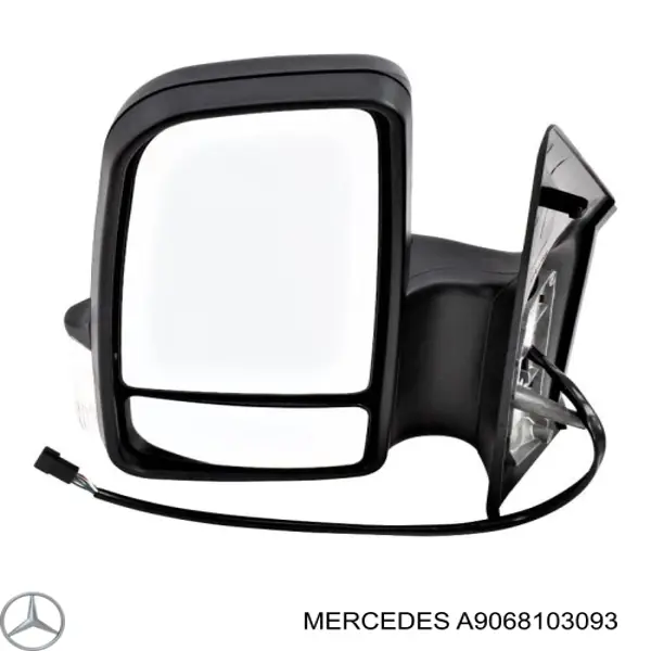 Espelho de retrovisão esquerdo Mercedes A9068103093 preço, a partir de 175,08 USD