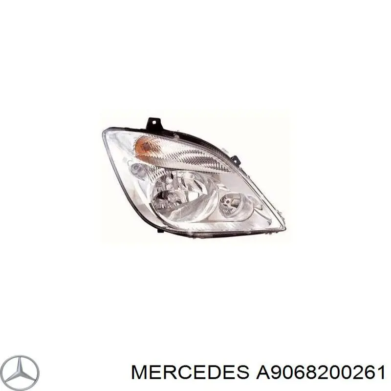 Luz direita Mercedes A9068200261 preço, a partir de 165,43 USD