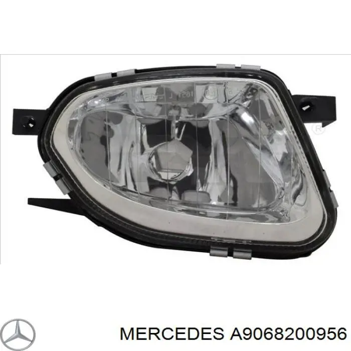 Luzes de nevoeiro direitas Mercedes A9068200956 preço, a partir de 90,24 USD