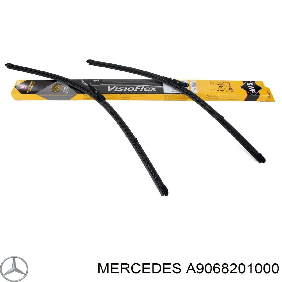 Limpa-pára-brisas do pára-brisas, kit de 2 un. Mercedes A9068201000 preço, a partir de 29,54 USD
