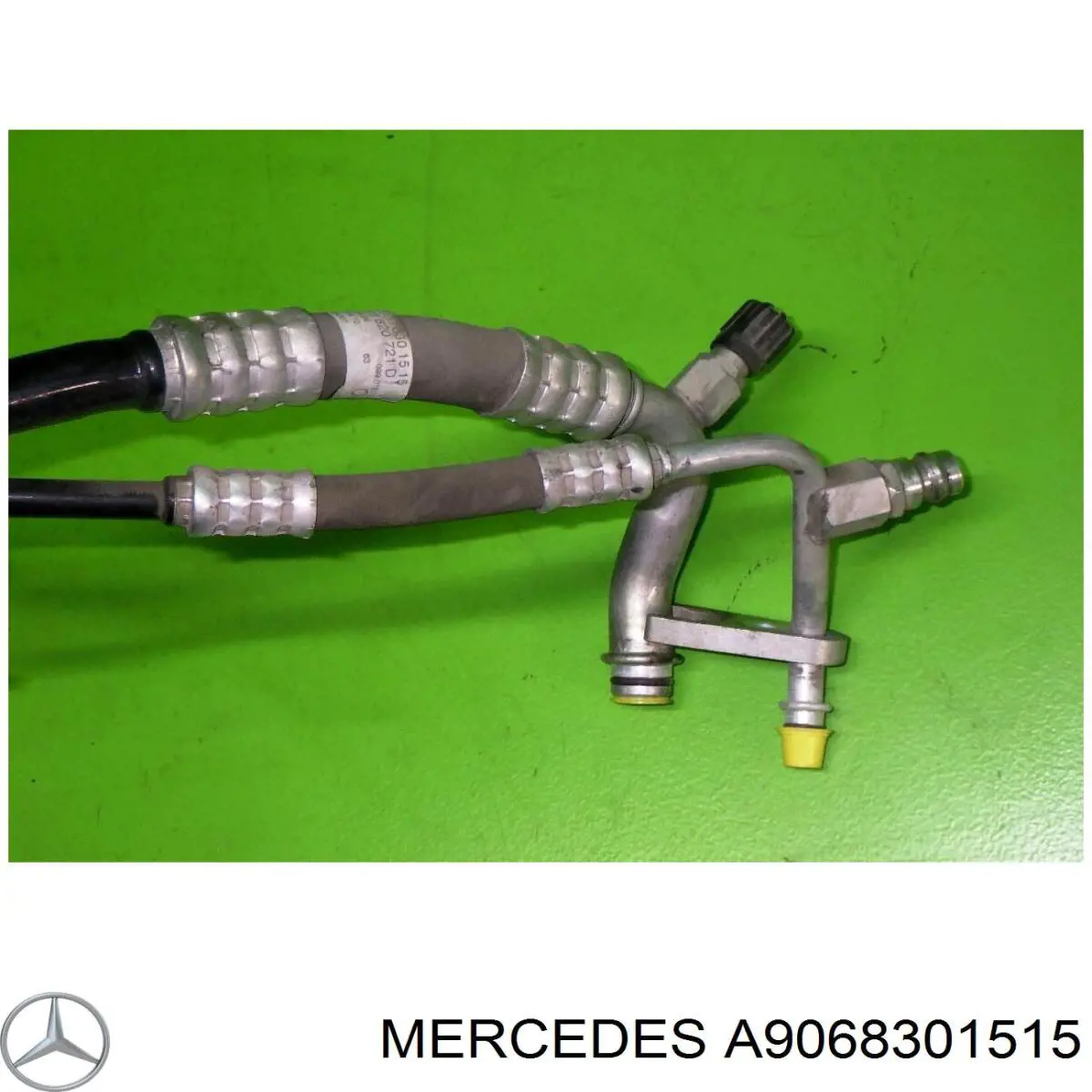 A9068306400 Mercedes Mangueira de aparelho de ar condicionado, desde o vaporizador até o compressor